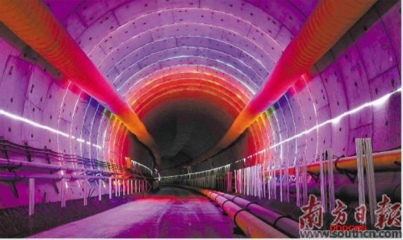深圳春风隧道建设取得阶段性进展 “春风号”掘进突破2000米大关